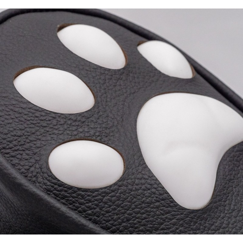 G8DBOY Long Puppy Play gloves with cat silicone claws