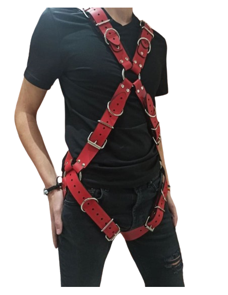 Skórzane szelki v.3