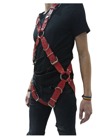 Skórzane szelki v.3