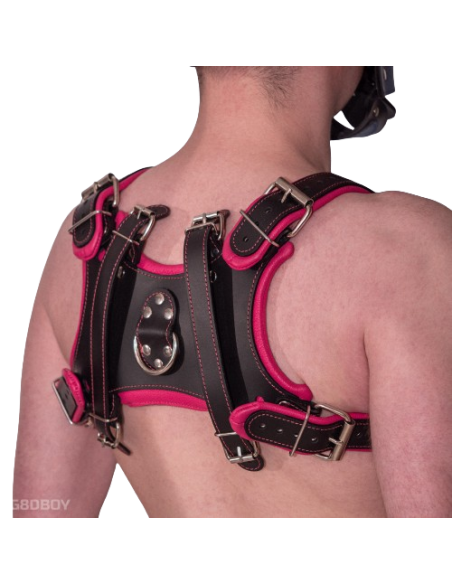 Uprząż erotyczna męska ze skóry – Harness BDSM G8DBOY