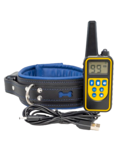 Electric collar with soft leather lining.