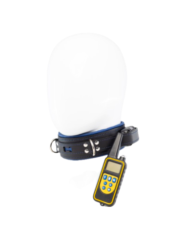 Electric collar with soft leather lining.