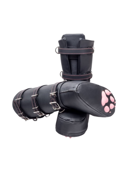 G8DBOY Leather shoes - dog or cat paws - puppy play