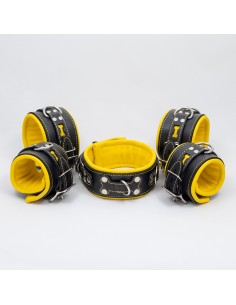 Set of clamps (neck, wrists, ankles) 5 pieces.